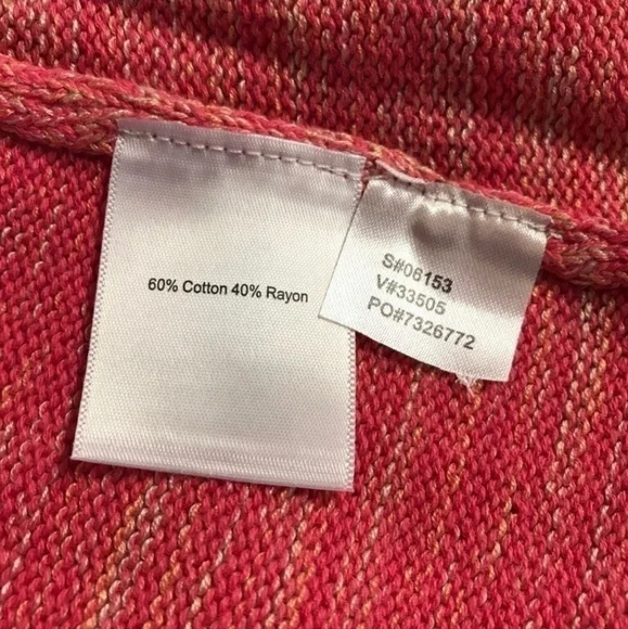 Plus Size Colorblock Sweater Vest Button Down Size 1X Cardigen Vest - Picture 5 of 6